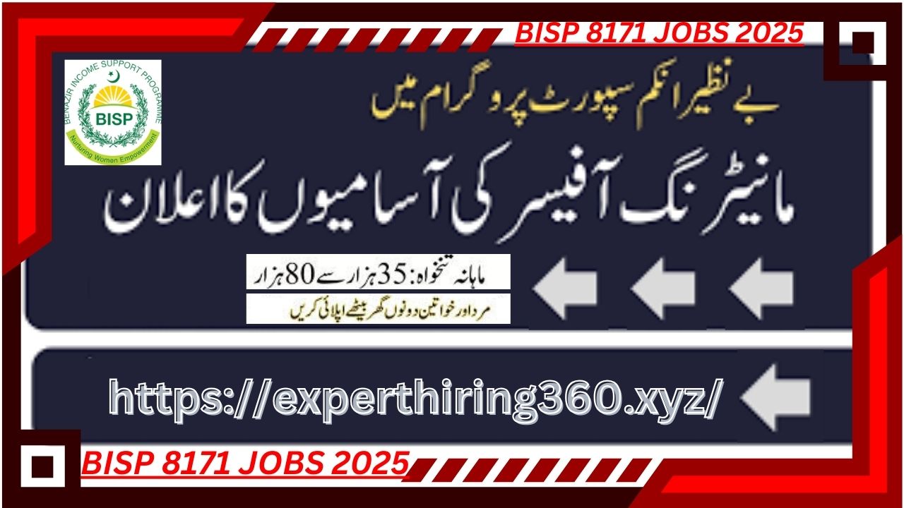 Latest BISP Jobs 2025 | The Benazir Income Support Programme